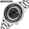 Steel Belt Photographer Series Fashion Trend Quartz Watch Cool Creative Personality Watch