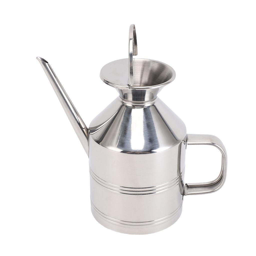 Oil Dispenser Multifunctional 304 Stainless Steel Oil Bottle Container Kitchen Gadget for Soy Sauce Olive Oil Vinegar