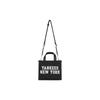 New MLB Polyester Blended Cotton Tote Bag Shopping Bag Shoulder Bag Crossbody Bag Handbag Clutch Regular Unisex Black 3AORS024N-50BKS