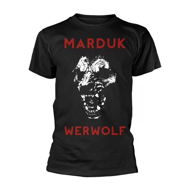 Marduk Tshirt Marduk Werewolf Shirt 2 Sided Unisexs Tees