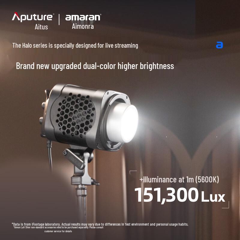 Aputure Amaran Halo 300x Bi-Color LED Video Light