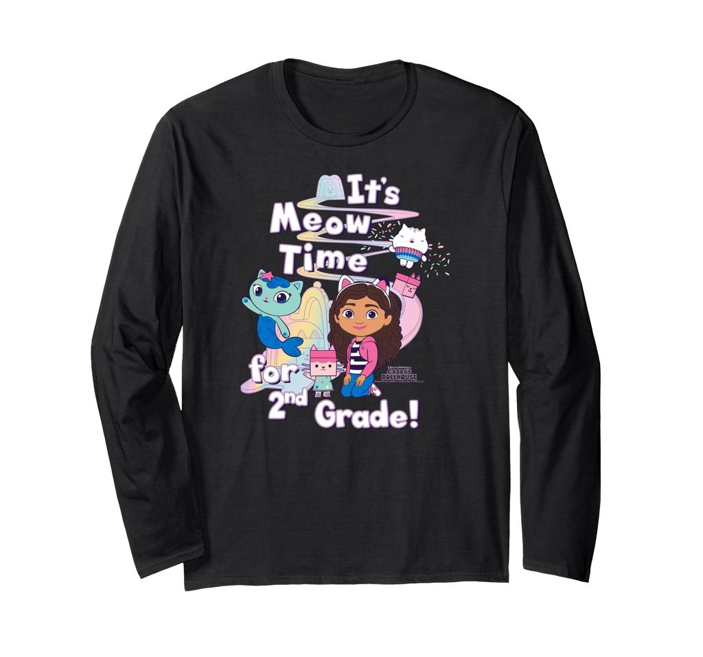 DreamWorks Gabby's Dollhouse 2nd Grade Long Sleeve T-Shirt