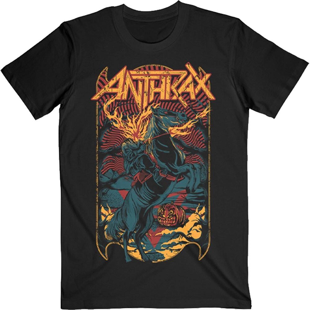 Официальная футболка Anthrax «Всадник без головы»