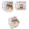 Empty Box Easter Gifts Box Square Shape Easter Egg Box Rabbit Tin Storage Box  Easter Party