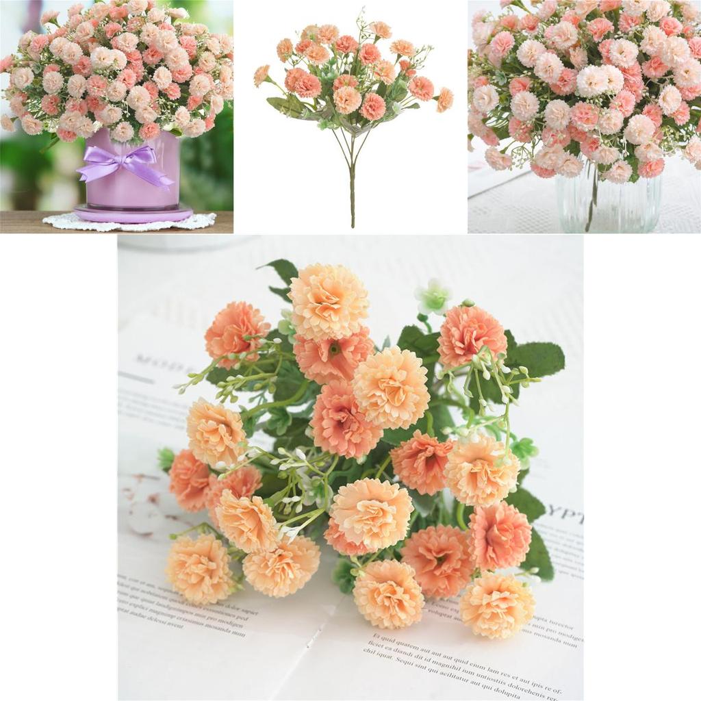 Elegant Artificial Hydrangea Bouquet With High Realistic Appearance For Home Decor