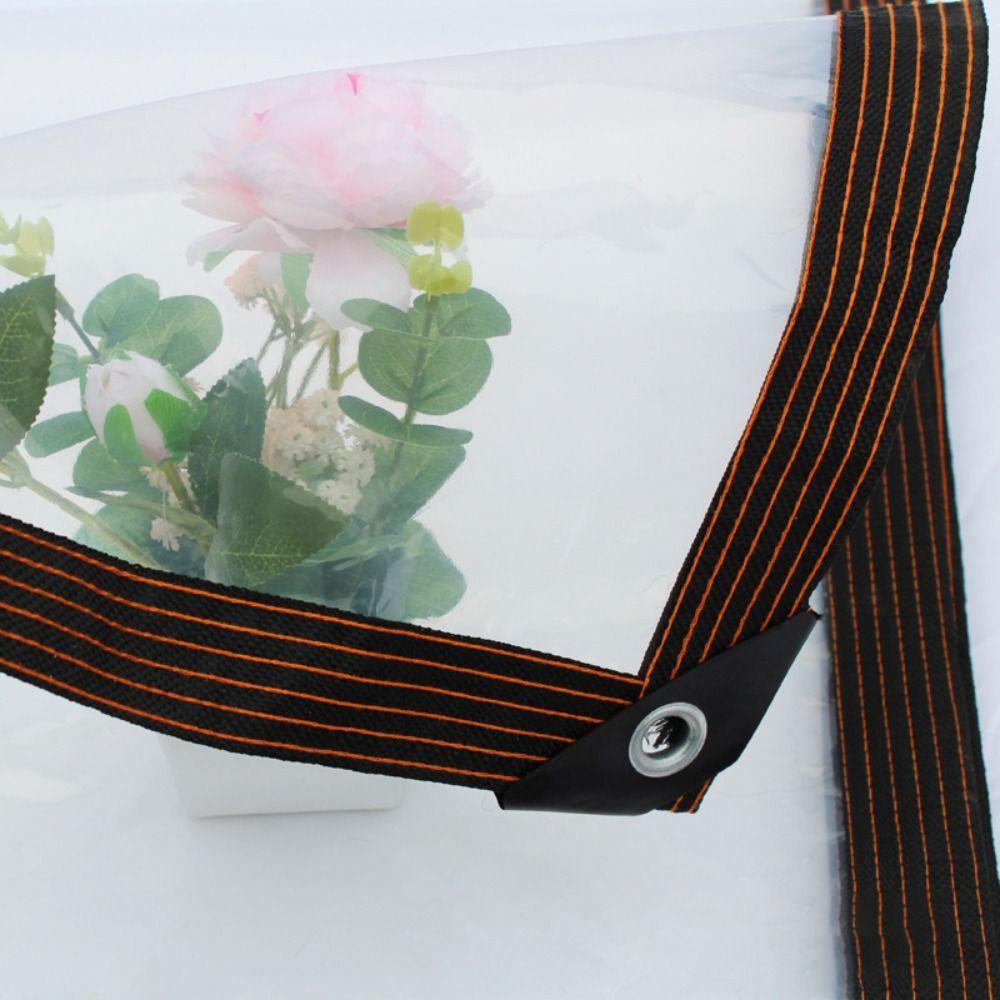 Прозрачный Водонепроницаемый Брезент Брезент Терраса Растение Изоляционная Палатка Балкон Тент Брезент