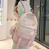 School Bag Children's Primary School Students Color Matching School Backpack Female Middle School Students High Quality Fashion Junior High School