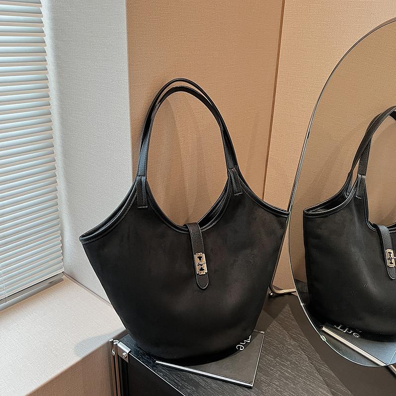 Осень-зима винтажная искусственная замша женская сумка новая большая вместимость сумки для поездок на работу женские повседневные сумки через плечо