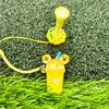 Golf Tee Cartoon Shape Lightweight Portable Colorful Anti-Lost Golf Tee Hanger with Strap Golf Accessory Gift
