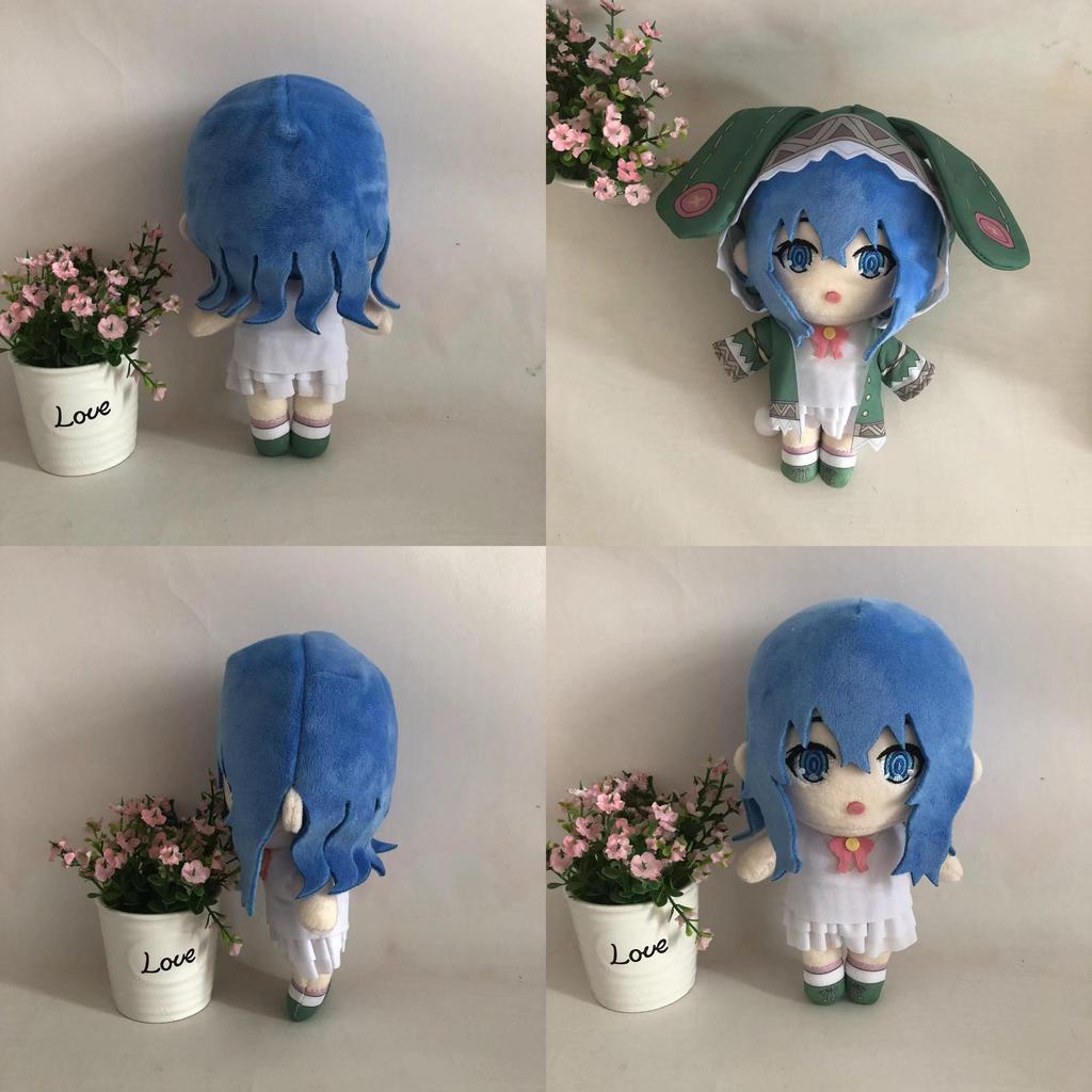 Cute Cartoon Style Kurumi Tokisaki And Fourteenth Plush Toy Doll Crystal Ultra Soft Stuffed Toy