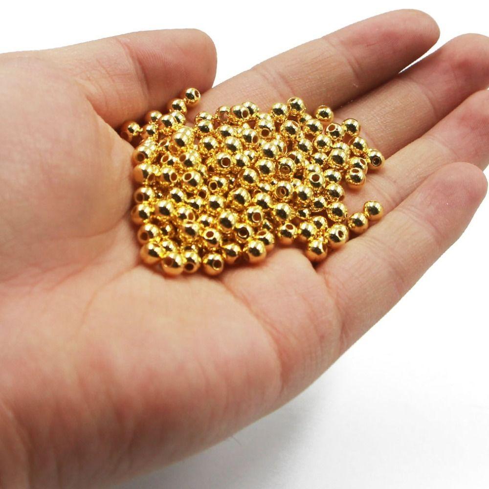 Серебряный/золотой материал для вязания мушек, 3,0 мм/4,0 мм/5,0 мм, рыболовные бусины, медные бусины для рыбалки нахлыстом