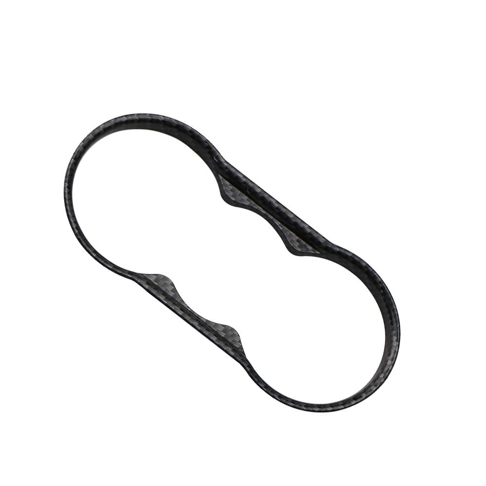 ABS автомобильная консоль держатель чашки с водой панель рамка отделка для Ford Fiesta MK7 2009 2010 2011 2012 2013 декоративная наклейка