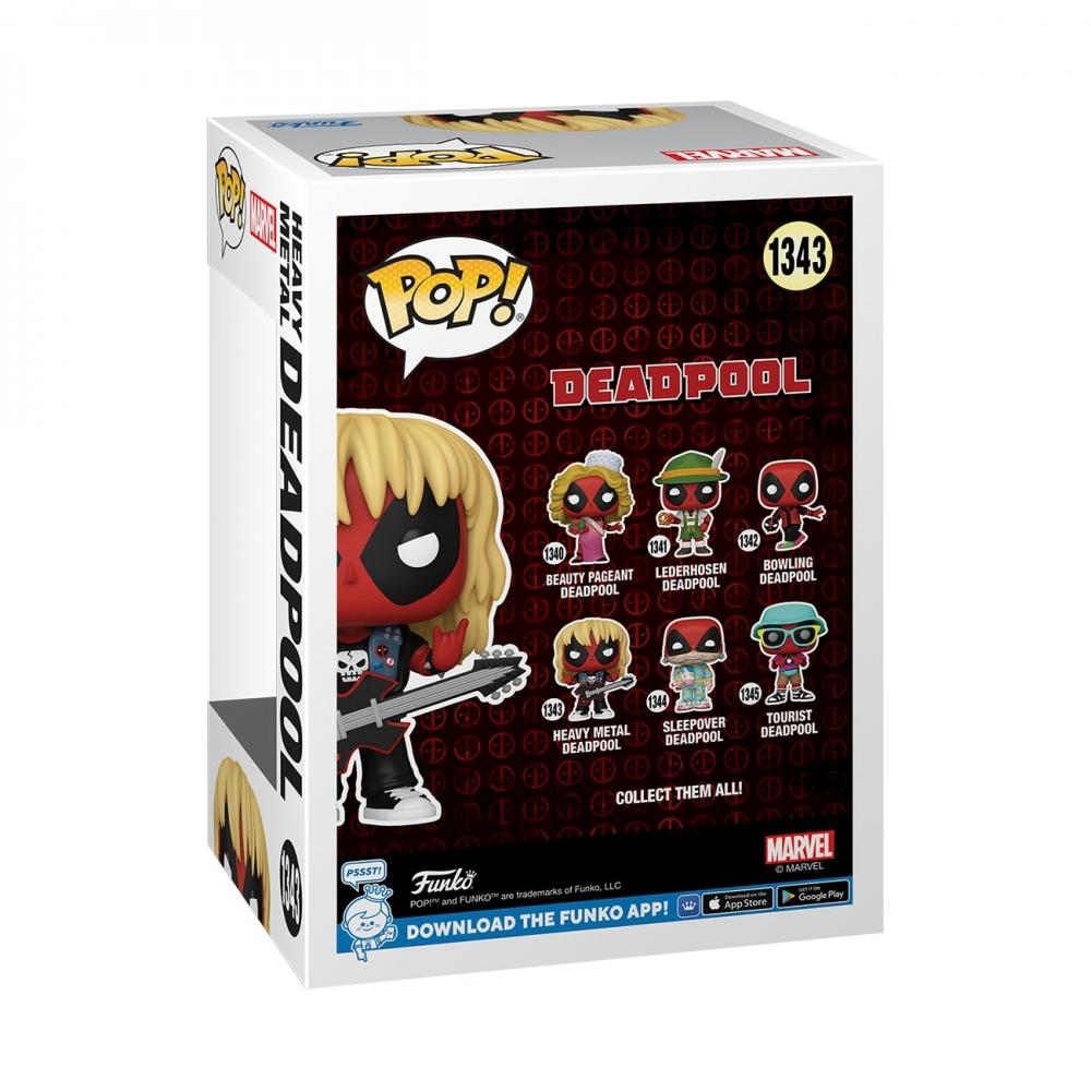 Marvel Deadpool Heavy Metal Фигурка Funko POP Marvel Deadpool Funko