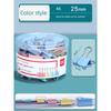 Tail Clip Stationery Metal Strong Multicolor, Large Journal Book Bill Book Fixed Tail Clamp Good-looking Ticket Tail Fishtail Phoenix Tail Iron Clamp