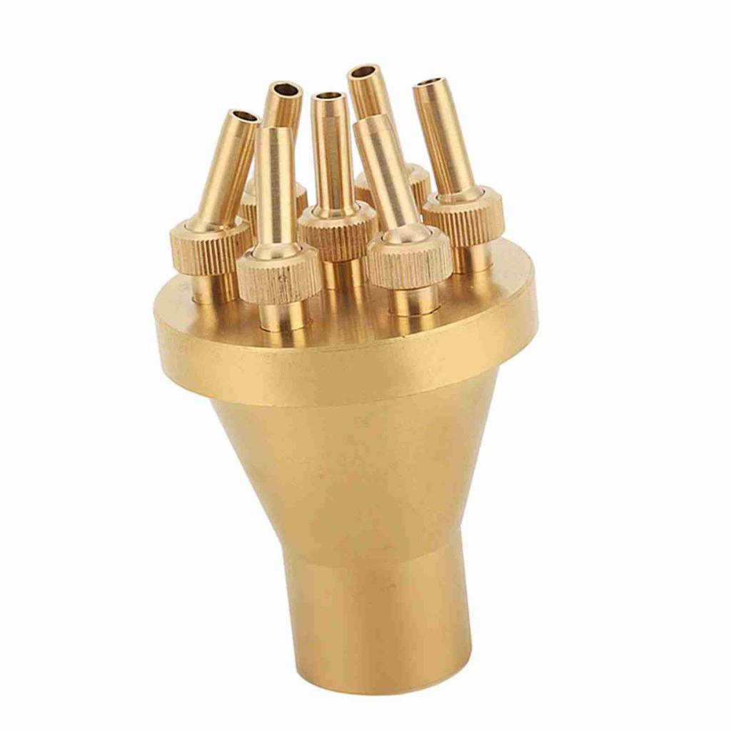 FNPT 1 дюйм DN25 2-уровневая центральная прямая насадка для фонтана, распылитель для садового пруда