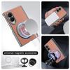 Luxury Business 360 Rotating Magnetic Stand Leather Case for Samsung Galaxy Z Fold 8 Ultra 7 6 5 4 Shockproof for Magsafe Cover