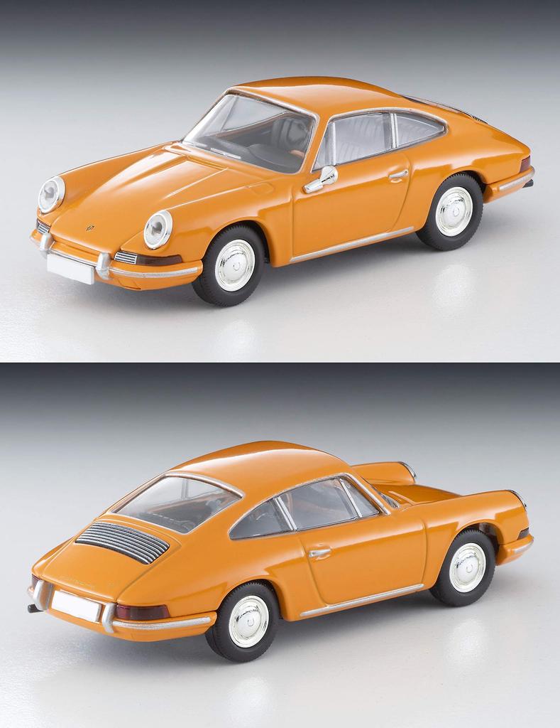 Tomytec Tomica Limited Vintage Porsche 911 Yellow Finished Product 1/64 LV-86f