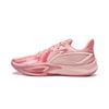 Li Ning Амортизирующие Скользкие Устойчивые к истиранию Дышащие Упругие Сцепление Низкие Баскетбольные Кроссовки Мужские Розовые ABAW007-2