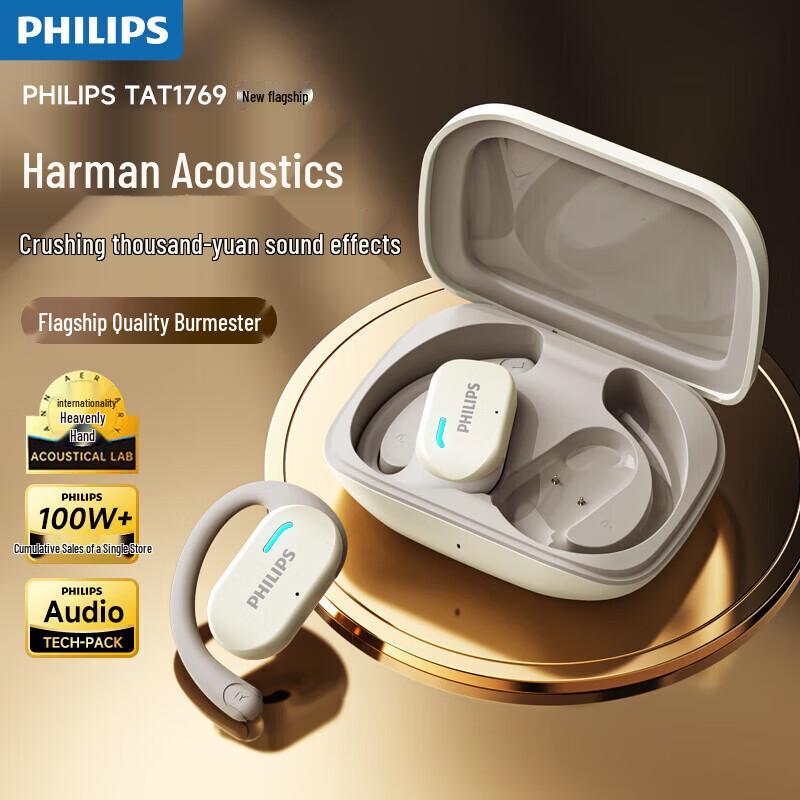 Philips TAT1769 True Wireless Open-Ear Bluetooth Earphones