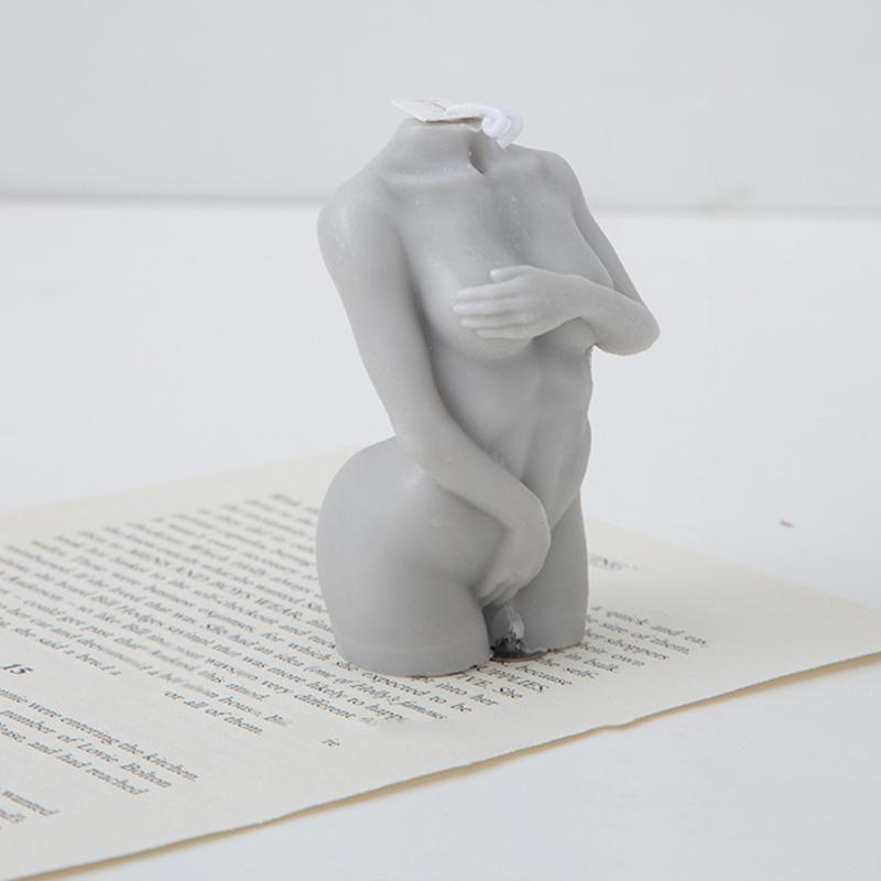 1 шт., украшение для дома, мужское и женское тело, ароматерапевтическая свеча 3D, восковые ароматизированные свечи