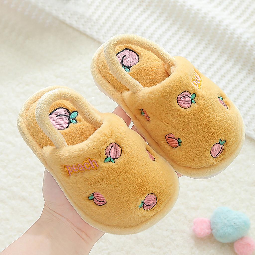 Newborn Baby Girls Printing Flower Prewalker Soft Sole Sandals Single Shoes