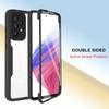 Двусторонний прозрачный чехол на 360 градусов для Samsung Galaxy iPhone Xiaomi Redmi Note POCO OPPO Pixel, объектив камеры, экран, полная защита, чехол для телефона