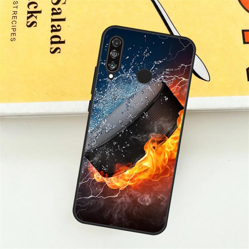 Клюшка и Шайба Для Huawei Nova 12i 7i 8i 11i Y73 Y72 Y61 Y91 Y90 Y70 Y60 9 10 SE 11 Pro P30 P40 Lite Чехол