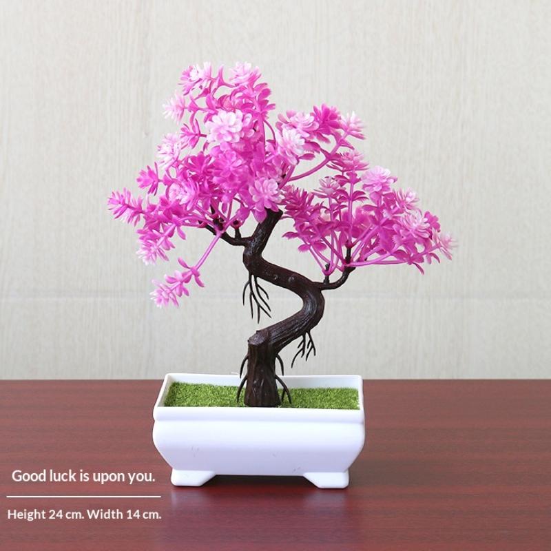 Искусственные Растения Декор Горшечное Бонсай Маленькое Дерево Горшок Искусственное Растение Горшечный Дзен Сад Украшения Стол Дом Комната Декор
