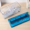 ABS Hand Shredder Hand Crank Mini Manual Shredder Transparent Eco-Friendly Documents Paper Cutting Tool Birthday Gift