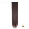 FREEDOM Synthetic Clip Hair Extensions 4Pcs/Set 24 Inch Long Straight Ombre Brown Blonde 8 Clips In Hair Extensions For Women