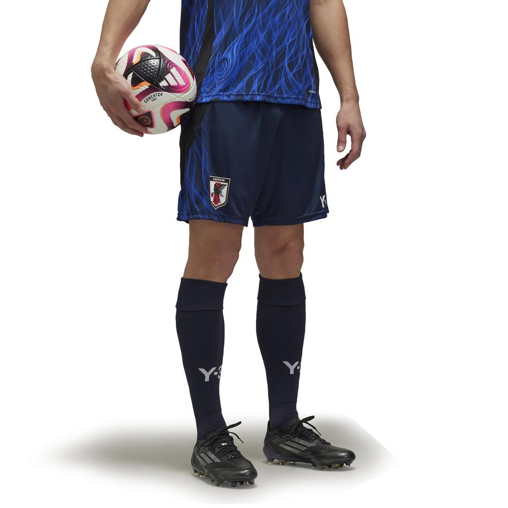 Футбольные шорты Японская национальная футбольная сборная 2024 года, реплика домашних шорт KMW65 Legend Ink XL [Adidas] × Y-3 мужские (IU0958)