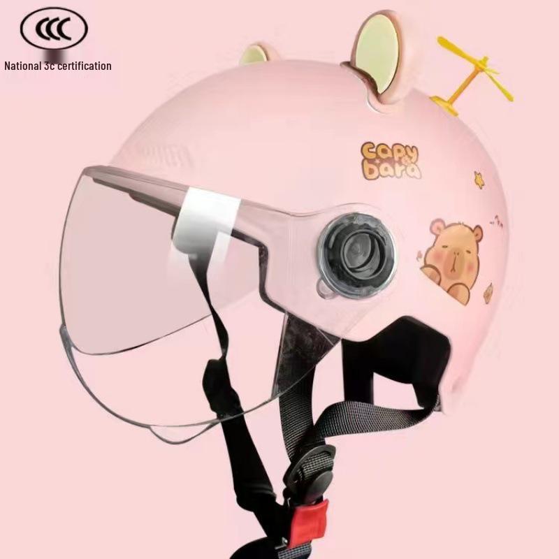 Year-Round Safety Helmet for Kids – Cute Electric Vehicle Helmet