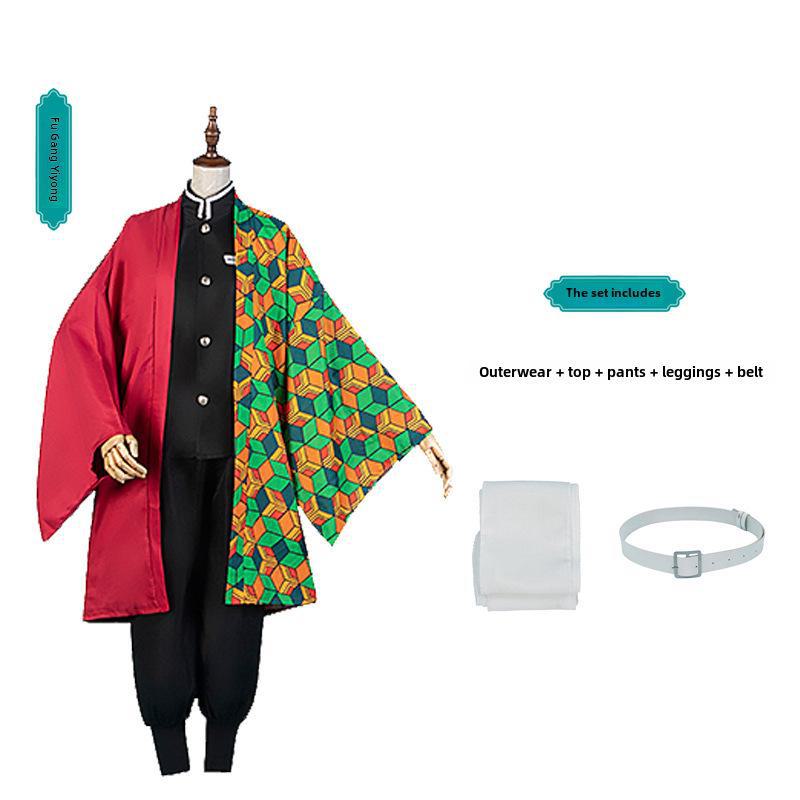 Костюм для косплея «Убийца демонов» для взрослых и детей: Танджиро, Незуко, Зеницу, Ниндзя-бабочка