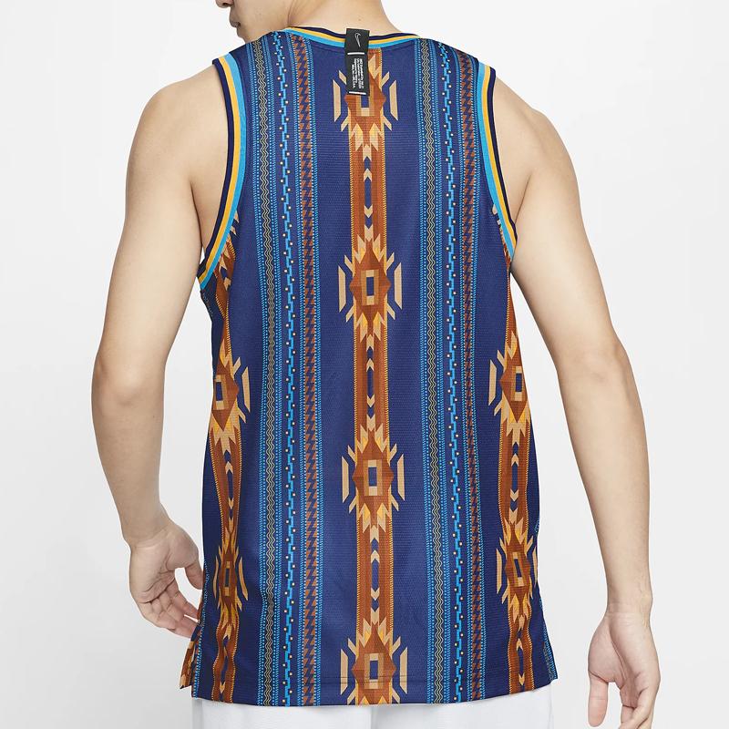 Nike Tank Tops Men's Blue Crew Neck Moderate Other CD0418-492