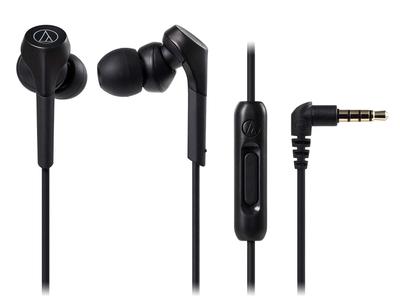BK для глубокого канала совместимы со звуком черные наушники Audio-Technica ATH-CKS550XiS, проводные, смартфоны, тип, бас, источники высокого разрешения,