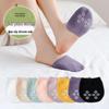 Women's Silicone Anti-Slip Half Palm Socks for Summer - Invisible and Comfortable for High Heels.