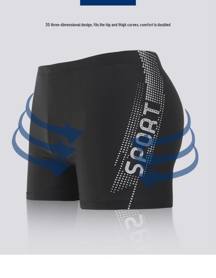 Мужские плавки больших размеров с шапочкой - Модные плавки свободного кроя