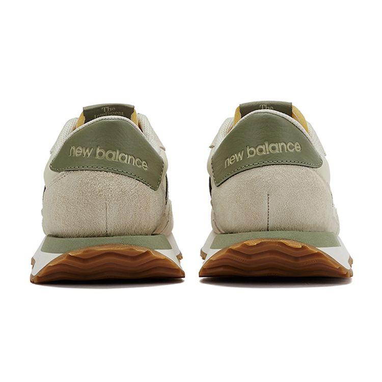 New Balance Niko И Nb 237 Удобная Ткань Свиная Кожа Износостойкие Легкие Кроссовки С Низким Верхом Унисекс кроссовки Светло-зеленый MS237NI1