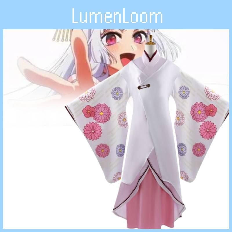 Очаровательный костюм для косплея для детей в стиле каваи Шакихимэ с аксессуарами из полиэстеровой ткани