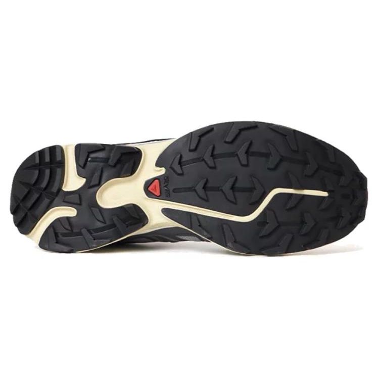 SALOMON XT-6 Retro Trendy Mesh Slip-Resistant Durable Lightweight Low-Top Running Shoes Unisex Sneaker Alloy-Gray 416722