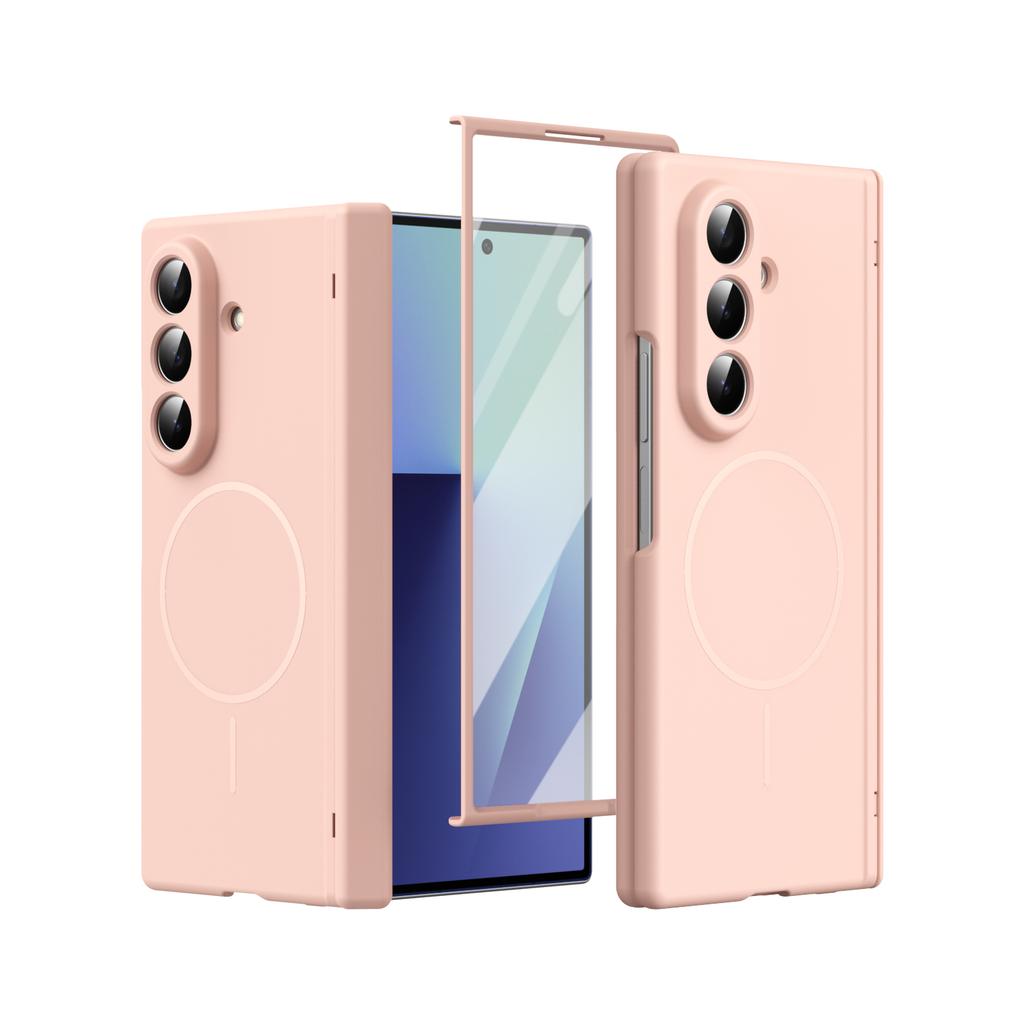 Drop Hinge Protection Military Grade Magnetic Case for Samsung Z Fold 8 Ultra Cases Z Fold 7 6 5 4 Built-in Glass Screen Protect