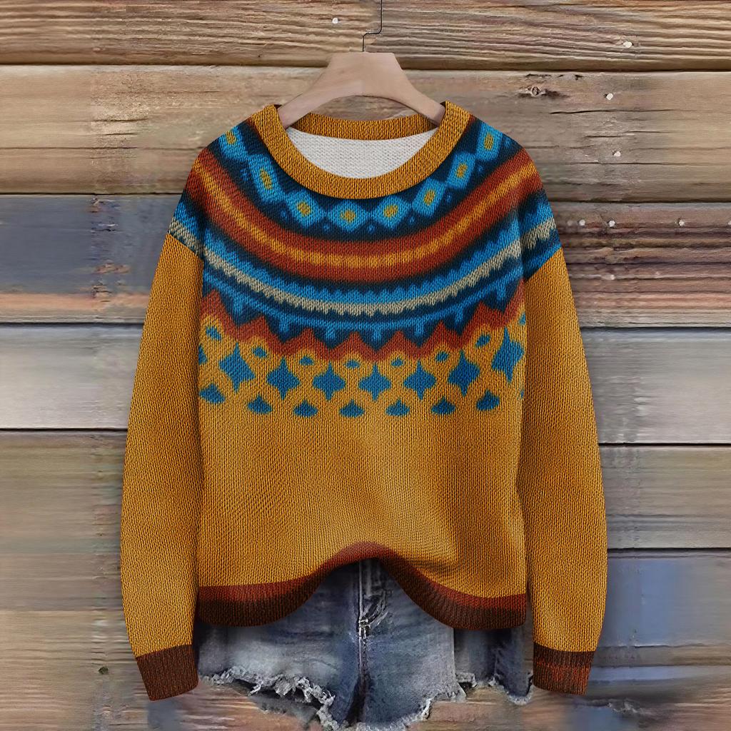 Women'S Christmas Sweater Cute Fun Christmas Sweater Fall And Winter Long Sleeve Knitted Sweater