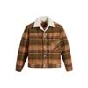 Levis Type I Plaid Sherpa Trucker Jacket Men Jacket A4882-0006