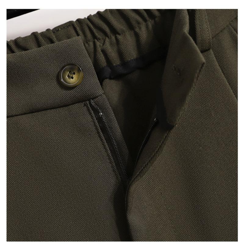 DIMANAF 2025 Большие размеры Осенние длинные брюки женские однотонные шаровары с высокой талией костюмные брюки повседневные свободные брюки новые большие размеры