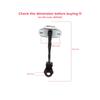 EDP1252-1 2 Pieces Front Left AND Right Door Catch Hinge Brake Stop Check Strap Limiter for Renault Kadjar Nissan Qashqai MK2 J11 804304EA0A