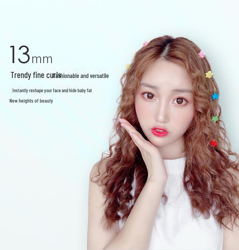 Щипцы для завивки 9 мм для тонких мужских волос и коротких, тугих женских локонов