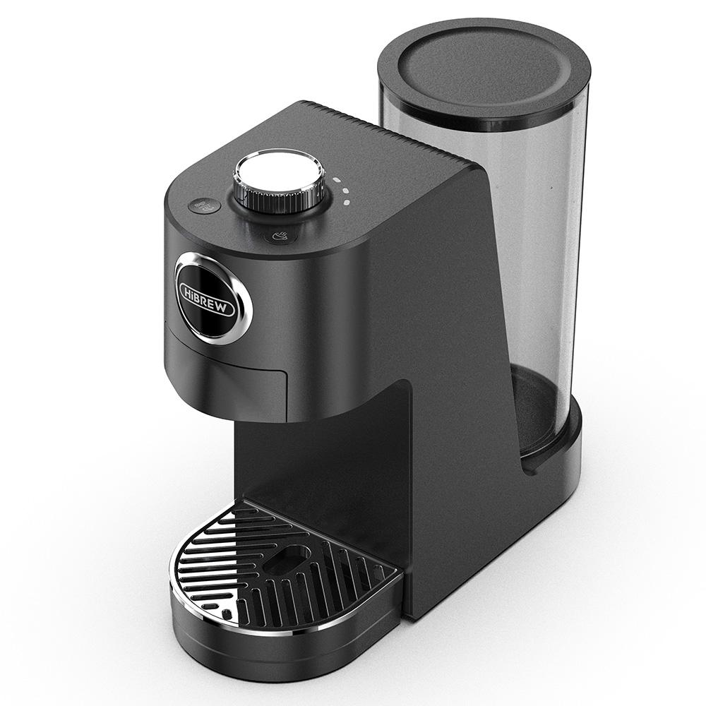 HiBREW Кофемашина H3C 3-в-1 капсульного типа, помпа 20 бар, горячее/холодное заваривание, 7 режимов температуры, резервуар для воды 1,4 л