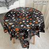 Halloween Decoration Terror Tablecloth Halloween Party Horror Table Cover Halloween Decorative Spider Web Tablecloth Spooky Deco