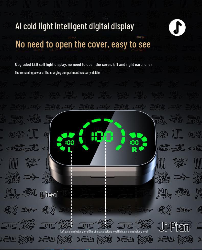 YD03/YD04 Bluetooth TWS наушники-вкладыши с цифровым дисплеем