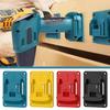 Настенный держатель для электроинструмента для Makita 18V, настенное крепление для хранения, кронштейн для аккумулятора, фиксация, новейшие слоты для держателя дрели, подставка
